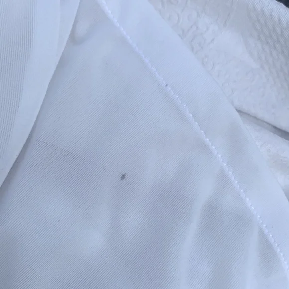 Pappagallo Natural White/Gold Textured Floral Print Sheath Dress - Picture 10 of 16